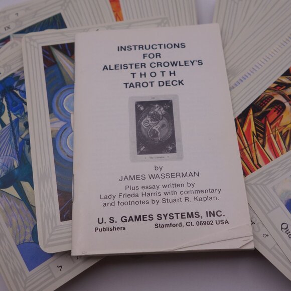 Aleister Crowley Thoth Tarot Deck In Small Card Size Complete 80-Card Tarot Deck - Picture 6 of 16